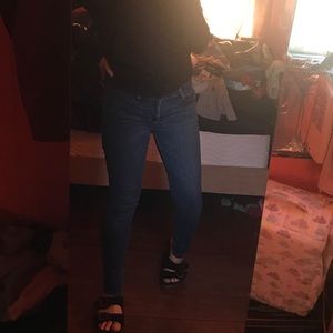 Hollister skinny jeans low rise